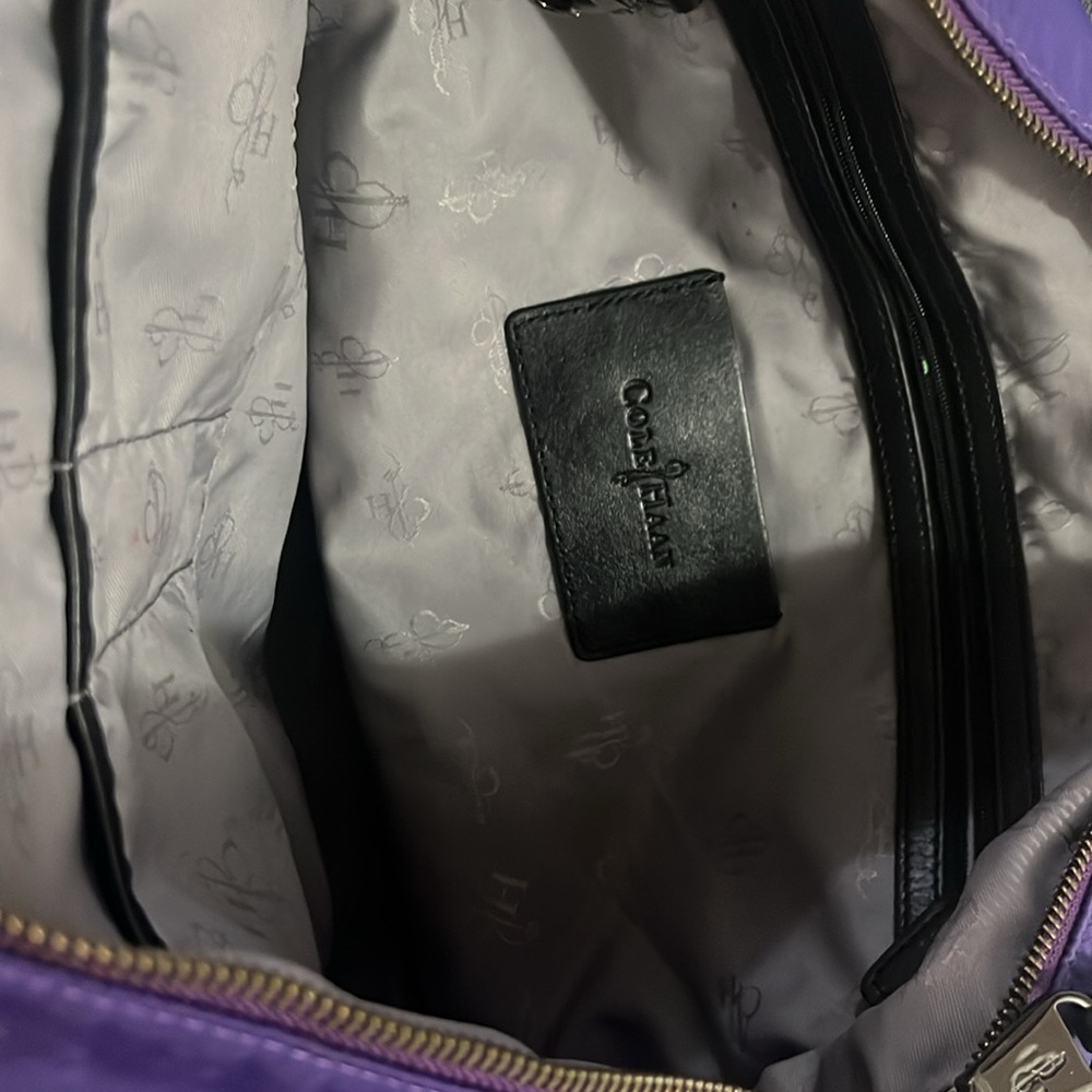 Cole Haan Purple Tote Bag - Picture 3 of 4